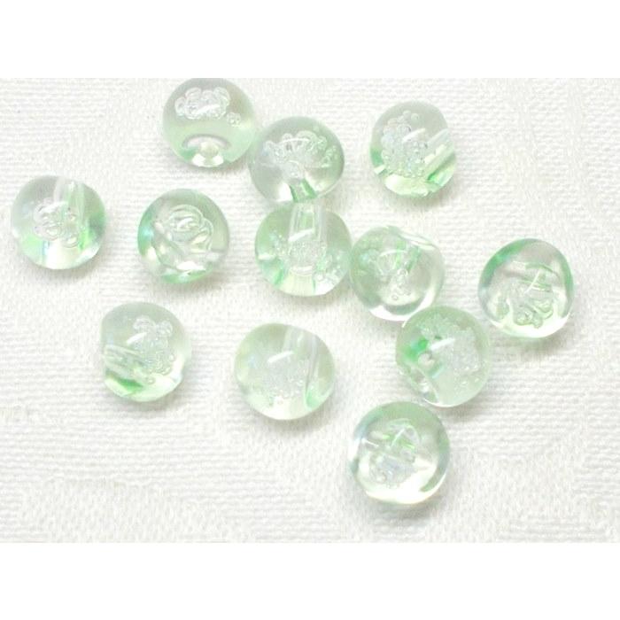 ６ＭＭ ブリスカラー バブル スズ マル １２ヶ ビーズ アンド パーツ 鈴 丸 アクリル  ハンドメイド アクセサリー |  | 06