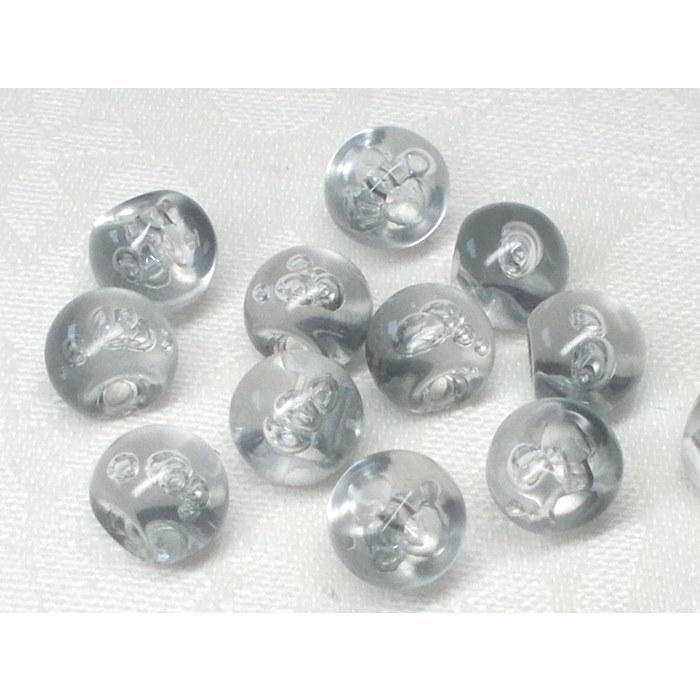 ８ＭＭ ブリスカラー バブル スズ マル １２ヶ ビーズ アンド パーツ 鈴 丸 アクリル  ハンドメイド アクセサリー |  | 08