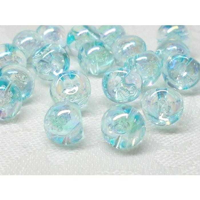 ６ＭＭ バブル スズマル オーロラ カラー (２０ヶ) ビーズ アンド パーツ アクセサリー 鈴 丸 アクリル プラ バブル 泡 ハンドメイド ドロップ |  | 03