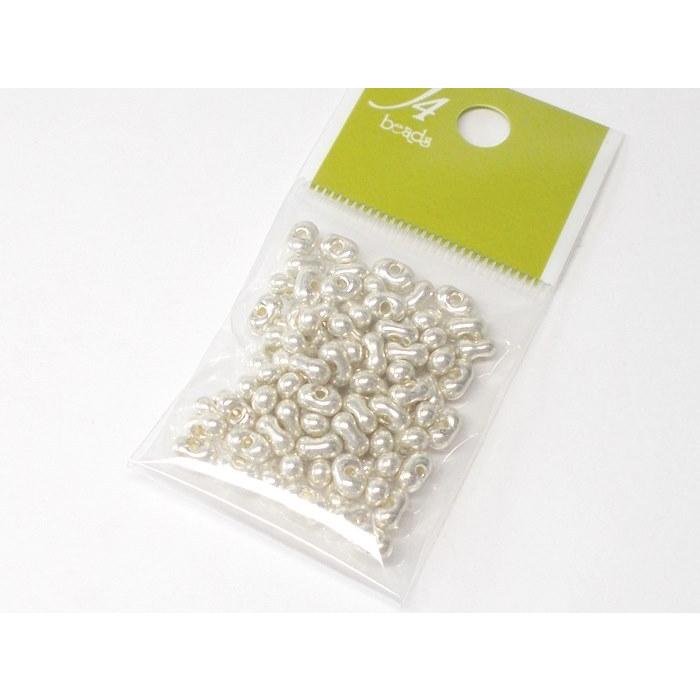 チェコ ファルファーレ 3.2×6.5mm パラジウム 10g ビーズ ビーズアンドパーツ チェコビーズ ファルファーレビーズ ビーズパーツ ガラスビーズ |  | 03
