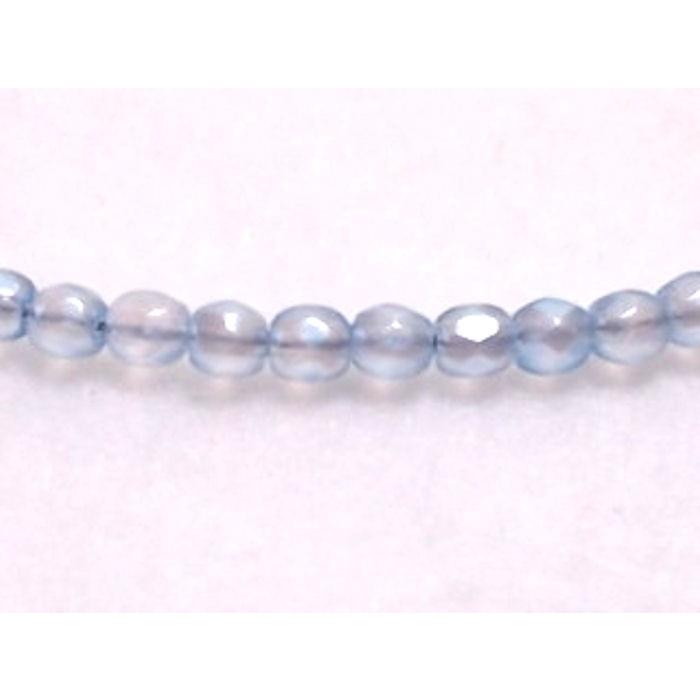 チェコファイアーポリッシュ　アクアマリン乳白消し3ｍｍ(50ヶ) |  | 01