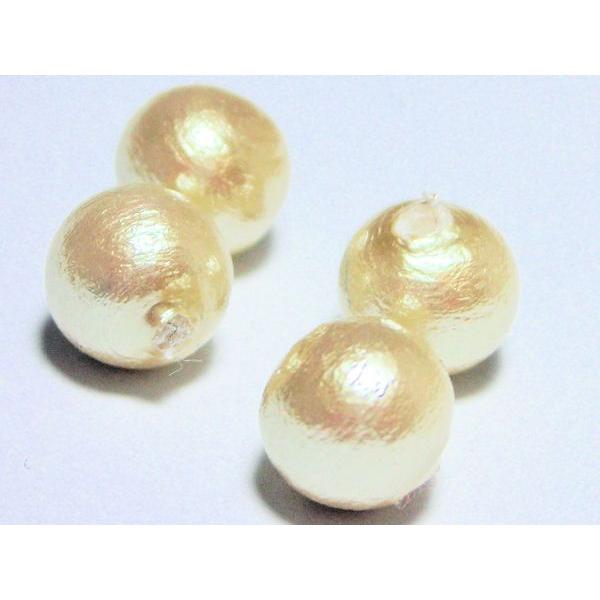 コットンパール 片穴 ６ｍｍ 4ケ入り 日本製 コットン パールビーズ ビーズ ビーズアンドパーツ ビーズパーツ 片穴ビーズ アクセサリーパーツ  片穴パール |  | 01