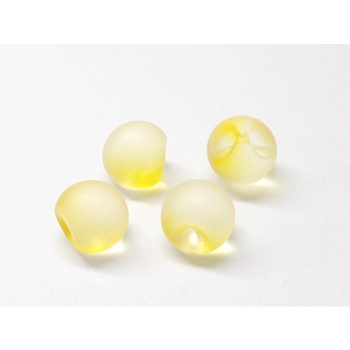 フロスト ハーフカラー 10ＭＭ スズマル (１０ヶ) ビーズ ビーズアンドパーツ 鈴丸ビーズ 鈴 アクリルビーズ ビーズパーツ |  | 01