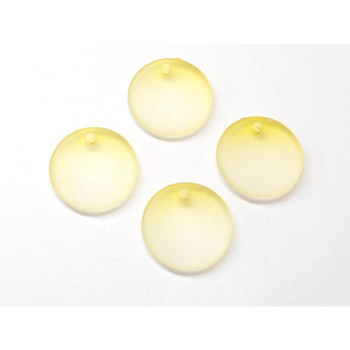 フロスト ハーフカラー 18MM レンティル (４ヶ) ビーズ ビーズアンドパーツ 鈴丸ビーズ 鈴 アクリルビーズ ビーズパーツ フラットビーズ |  | 01