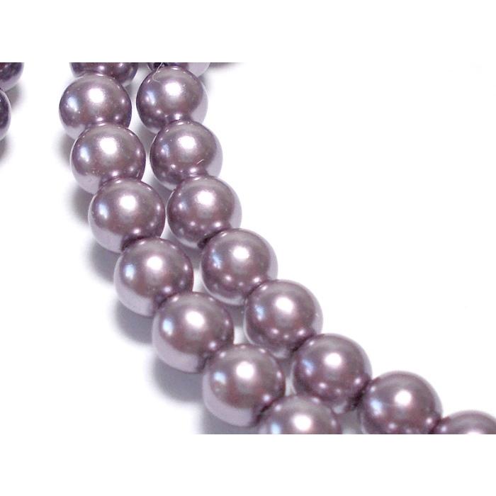 グラデーションカラーパール　パープル　4mm　76cm |  | 03