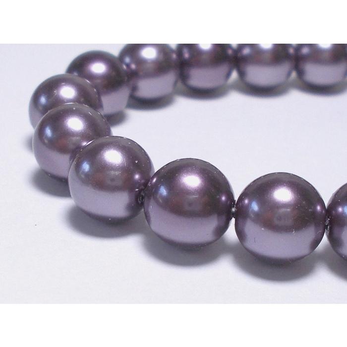 グラデーションカラーパール　パープル　8mm　38cm |  | 03