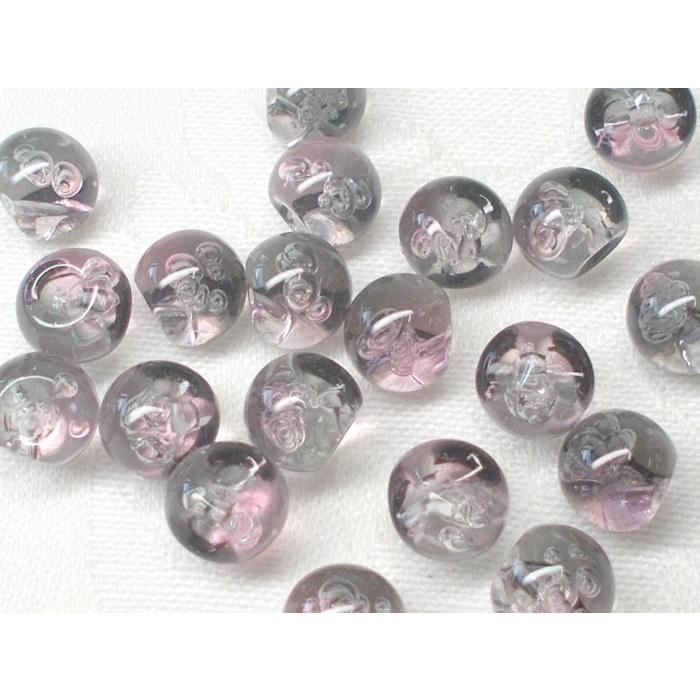 ８ＭＭ グレー ツートン バブル スズマル ビーズ ２０ヶ アンド パーツ アクセサリー 鈴 丸 ドロップ ハンドメイド アクリル ショップ Ｊ４ |  | 01