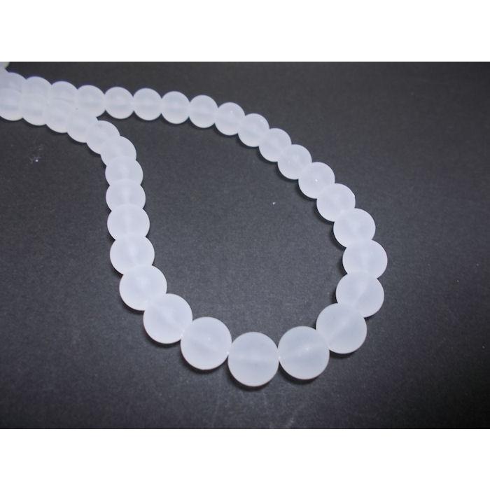 アクリル フロスト ビーズ １０ＭＭ 丸 （約74ヶ） | 