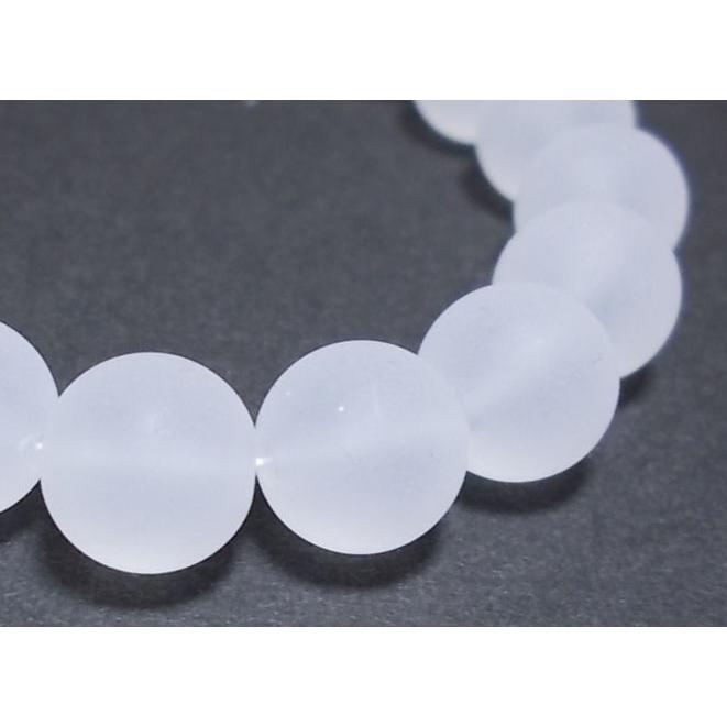 アクリル フロスト ビーズ １０ＭＭ 丸 （約74ヶ） |  | 01