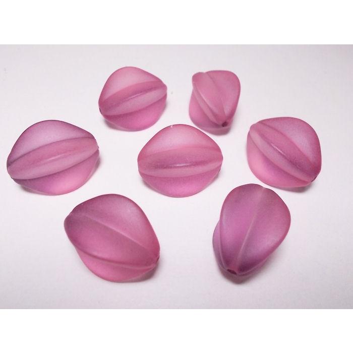アクリル消しツートンビーズ　スターフルーツ２０Ｘ２３mm　（7ヶ） |  | 06