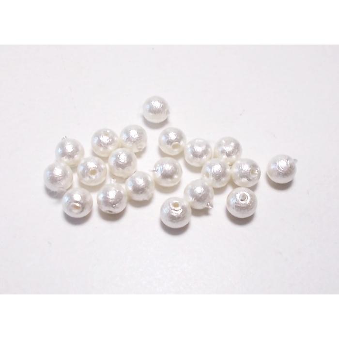 コットンパール 4mm 通し穴 20ケ入り 日本製 コットン パールビーズ ビーズ ビーズアンドパーツ ビーズパーツ ハンドメイド アクセサリーパーツ |  | 03
