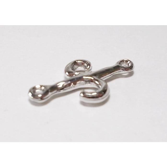 時代物メタル００６　１４Ｘ２５ＭＭ（1ケ）ロジウム色 |  | 02