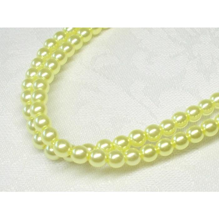 ４ＭＭ ミルキー プラ パール ７６ＣＭ 約１９０ヶ プラスチック ビーズ アンド パーツ　アクセサリー  ハンドメイド |  | 02