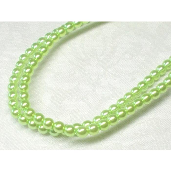 ４ＭＭ ミルキー プラ パール ７６ＣＭ 約１９０ヶ プラスチック ビーズ アンド パーツ　アクセサリー  ハンドメイド |  | 05