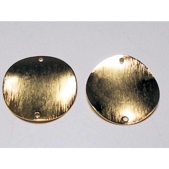 限定サイズ　メタルプレートパーツ ゆがみウェーブ　20mm(2ヶ穴)　 (6ヶ） |  | 04