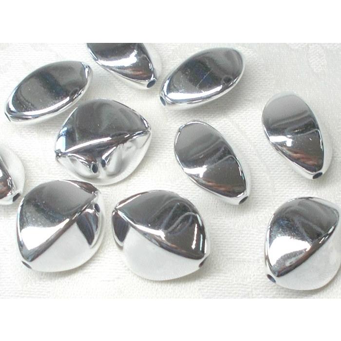 売切り カメ １５Ｘ１７ＭＭ １０ヶ メタル カラー ＆ オーロラ アクリル ビーズ アンド パーツ アクセサリー シルバー ゴールド |  | 02