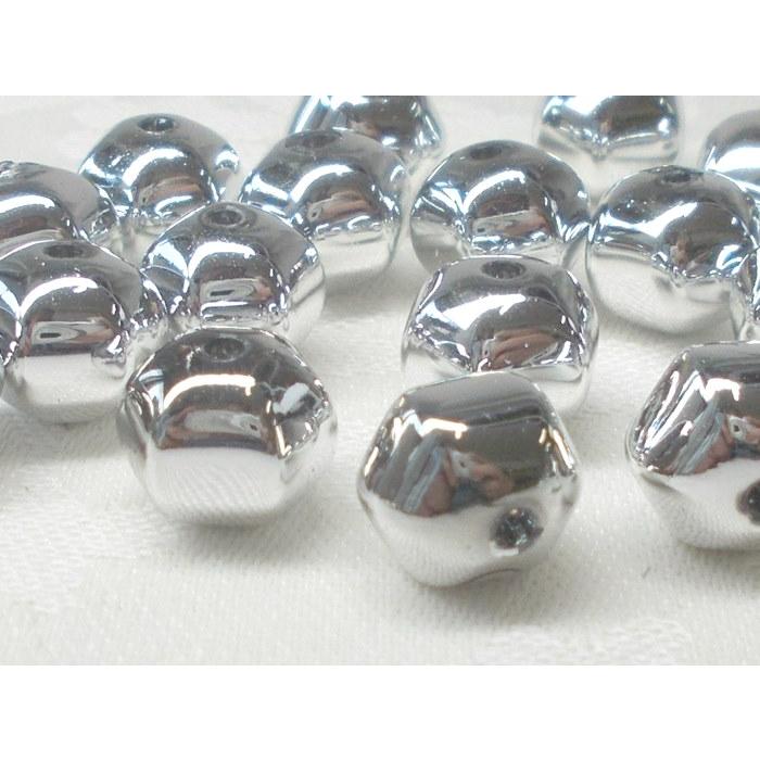 売切り 丸 六角 １０Ｘ８ＭＭ ２０ヶ メタル カラー ＆ オーロラ アクリル ビーズ アンド パーツ アクセサリー シルバー ゴールド |  | 04