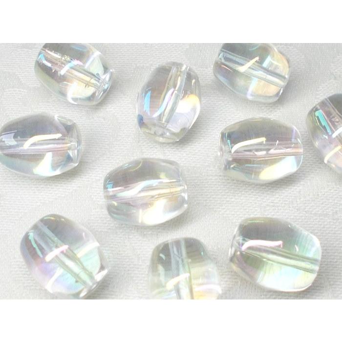 売切り タル １１Ｘ１３ＭＭ １０ヶ メタル カラー ＆ オーロラ アクリル ビーズ アンド パーツ アクセサリー シルバー ゴールド |  | 03