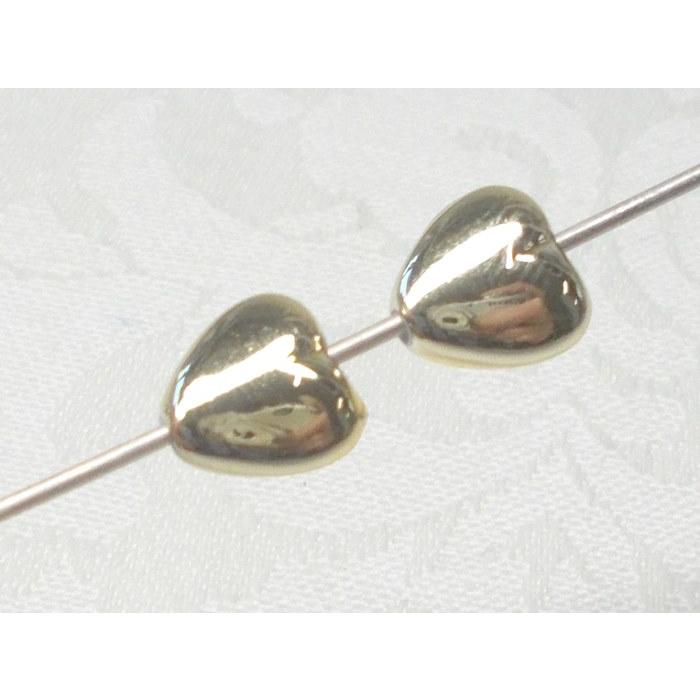 売切り ハート ８Ｘ８ＭＭ ２０ヶ メタル カラー ＆ オーロラ アクリル ビーズ アンド パーツ アクセサリー シルバー ゴールド |  | 05