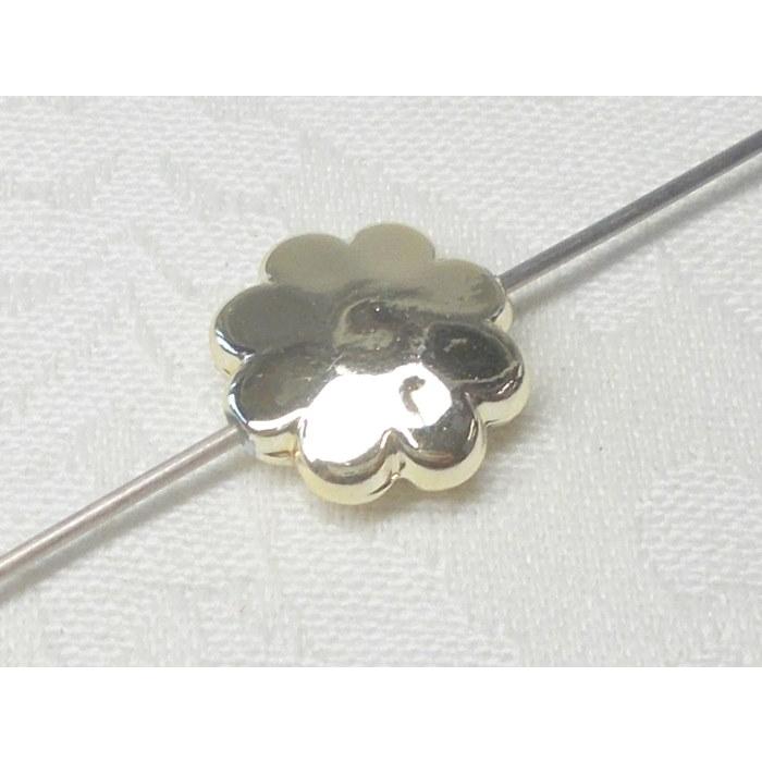 売切り 花 １３ＭＭ １０ヶ メタル カラー ＆ オーロラ アクリル ビーズ アンド パーツ アクセサリー シルバー ゴールド |  | 05