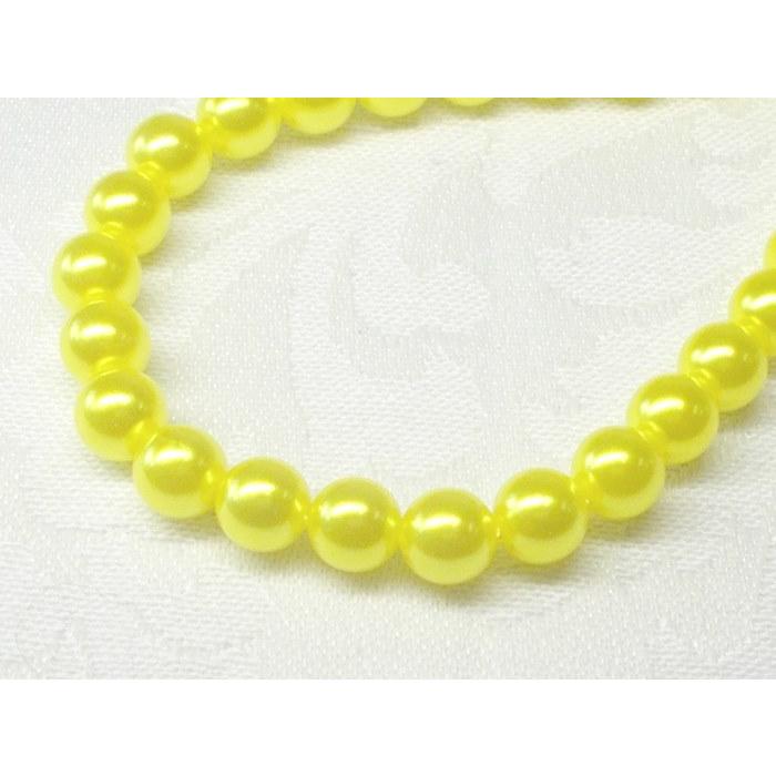 ６ｍｍ ネオンパール ３８ｃｍ 約６３ヶ パール パールビーズ アクリルビーズ ビーズ ビーズパーツ プラパール ビーズアンドパーツ アクセサリーパーツ |  | 01