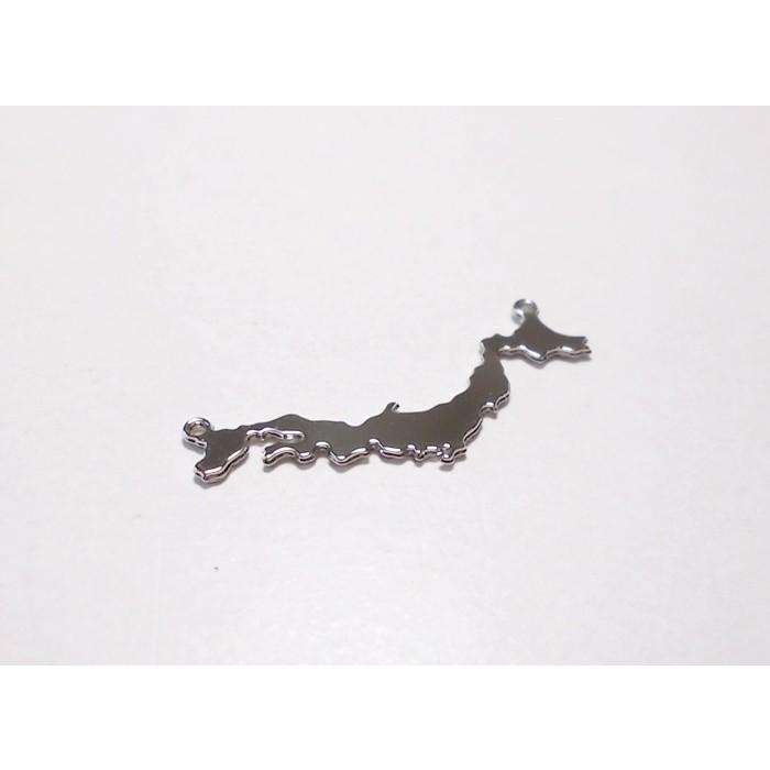 メタル パーツ 日本列島 （小） 30ＭM （1ケ）ビーズアンドパーツ アクセサリーパーツ アクセサリー 透かしパーツ チャームパーツ パーツ |  | 03