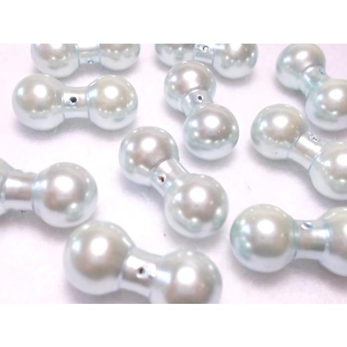 パール ダンベル ロンデル 10×21mm 10ヶ ビーズ アンド パーツ アクセサリー スズマル ハンドメイド Ｊ４ ファルファーレ プラ ビーズショップ 日本製 |  | 04