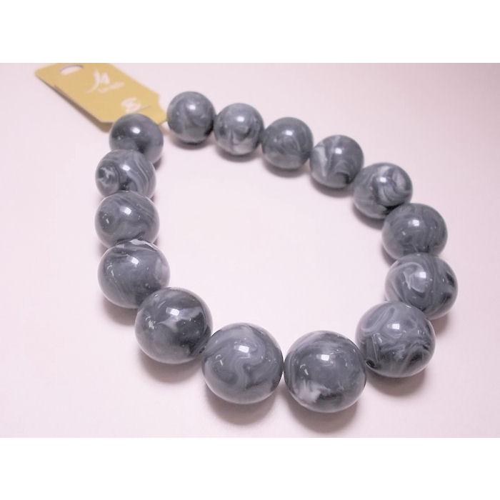 マーブルアクリル１４ＭＭ（１５ヶ）ＢＫダイヤマーブル |  | 01