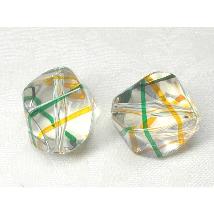ライン トルネード カット ヒネリ Ｌ AC-9224Ｌ ２ヶ １６Ｘ２０ＭＭ ビーズ アンド パーツ アクリル ハンドメイド |  | 05