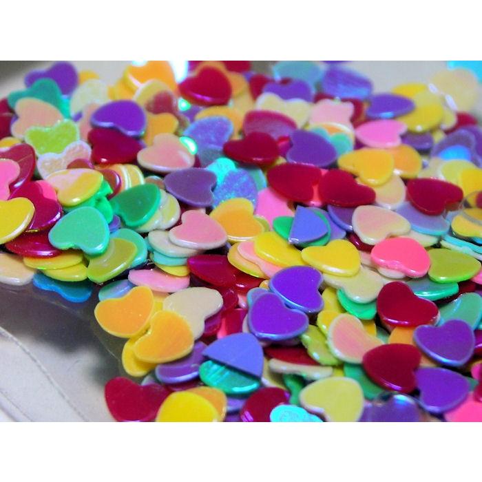 スパンコール ハートmix Spc 001h ビーズショップj4 通販 Yahoo ショッピング