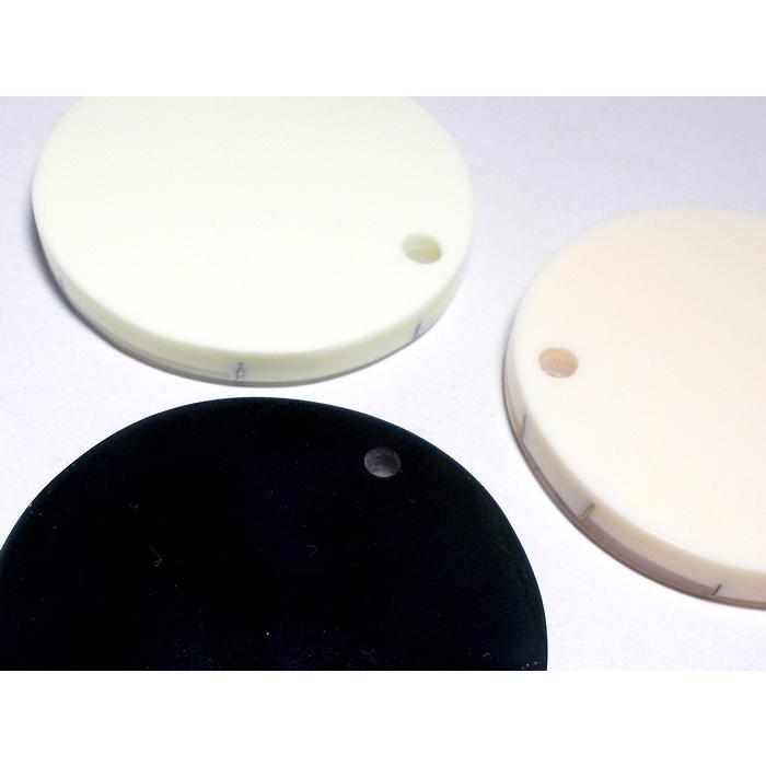 シェルトップパーツ　ポリ＆シェル　46mm(厚み6mm　ホール3.8mm) |  | 05