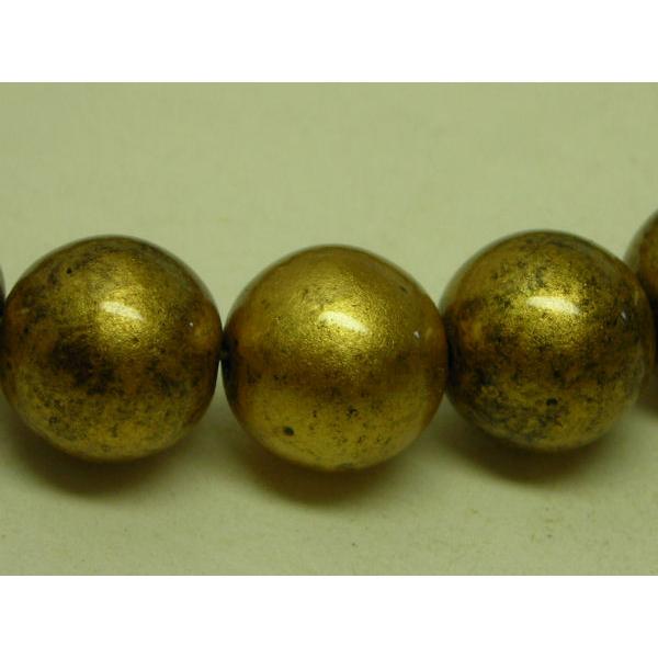 アクリルビーズ　金雲色　10mm 　20ヶ |  | 01