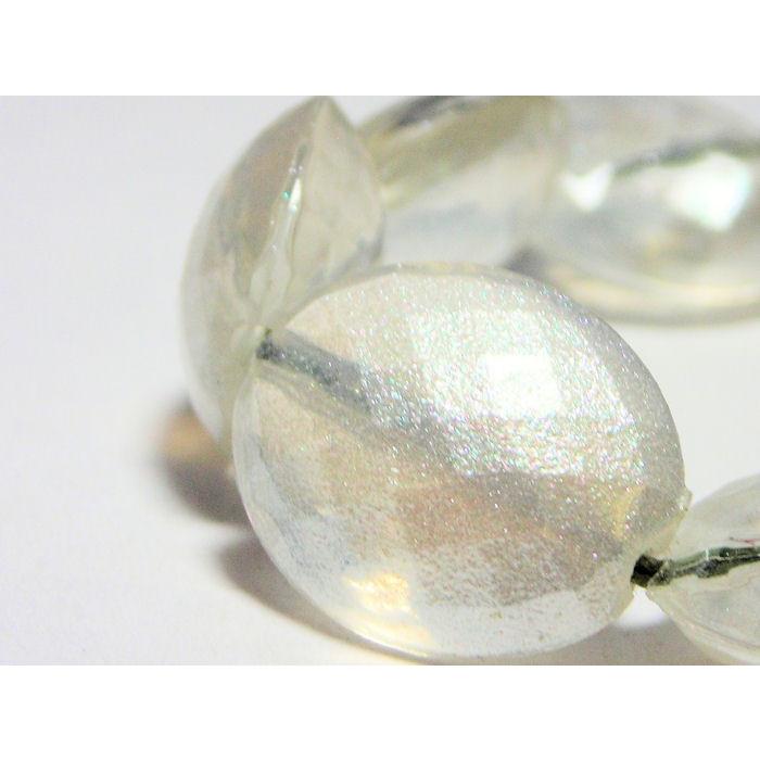アクリル ジュエル ビーズ I 平 オーバル (Ｌ) 20×17mm 10ヶ ビーズアンドパーツ アクセサリーパーツ アクリルビーズ ビーズパーツ ハンドメイド |  | 01