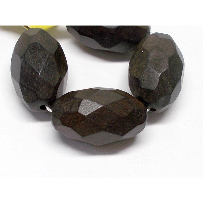 黒檀　ナツメカット　21×13mm　(4ヶ) |  | 02