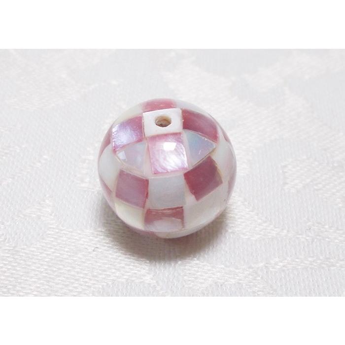 モザイクシェルNEWカラー１４ＭＭ（通し穴）１ケ | 