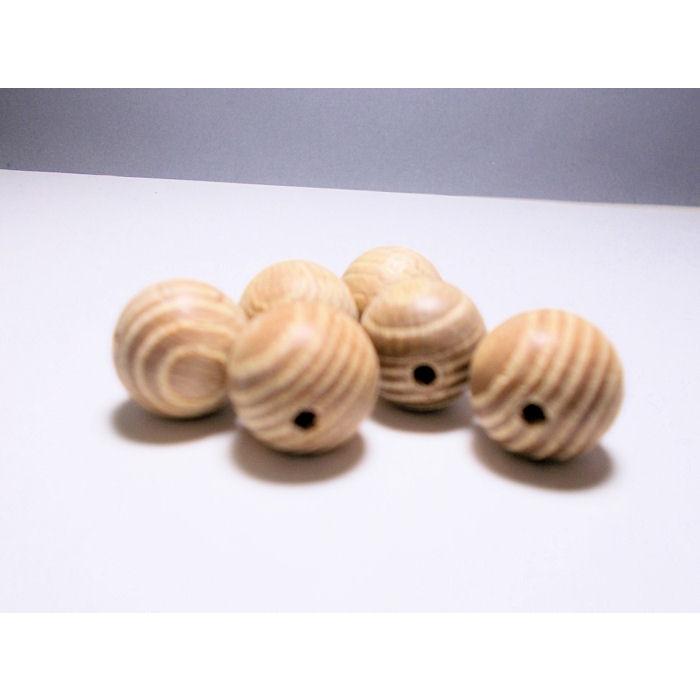 ゼブラウッドビーズ　14mm　(6ヶ) |  | 01