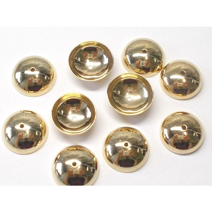 ドングリキャップ１５ＭＭ（１０ヶ）ライトゴールド | 