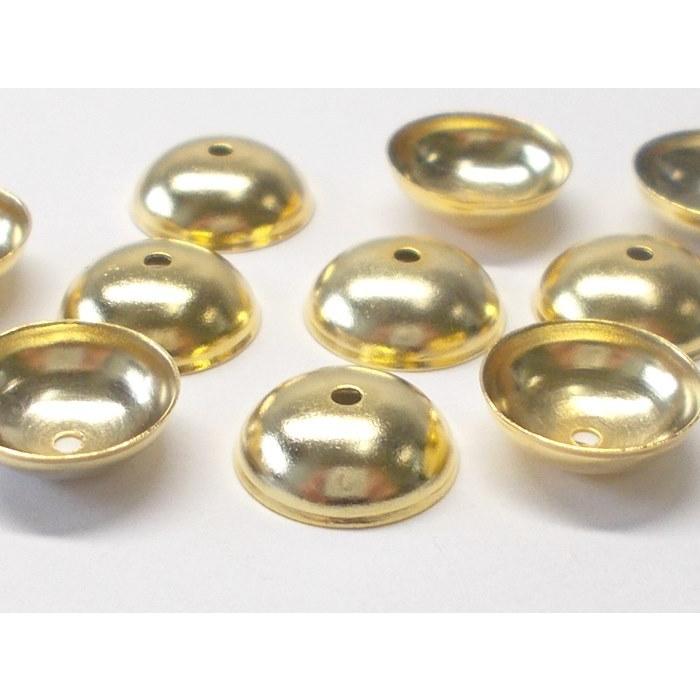 ドングリキャップ１２ＭＭ（１０ヶ）半ツヤケシゴールド |  | 01