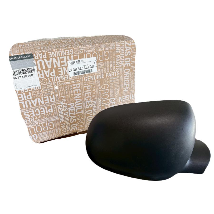 ルノー（RENAULT） 純正 ドアミラーカバー 右側 黒 963742880R
