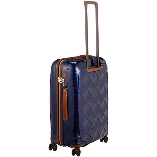 [ストラティック] スーツケース ジッパー レザー&モア グッドデザイン賞 静音双輪キャスター 保証付 66 cm 3.43kg 容量65L ファスナー 返品無料