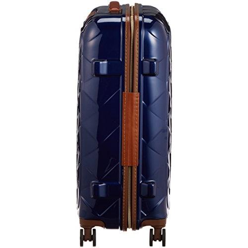 [ストラティック] スーツケース ジッパー レザー&モア グッドデザイン賞 静音双輪キャスター 保証付 66 cm 3.43kg 容量65L ファスナー 返品無料