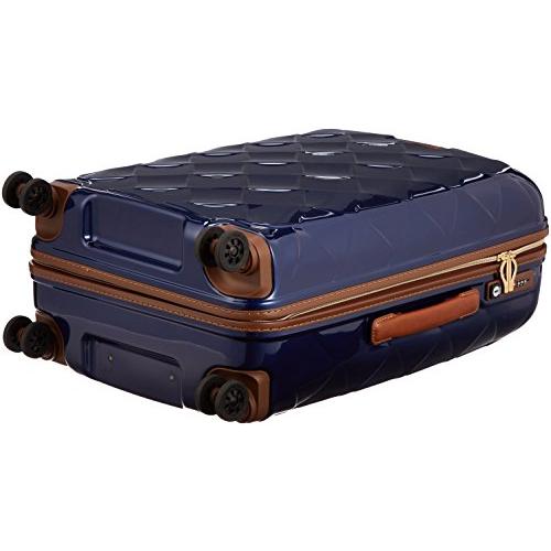 [ストラティック] スーツケース ジッパー レザー&モア グッドデザイン賞 静音双輪キャスター 保証付 66 cm 3.43kg 容量65L ファスナー 返品無料