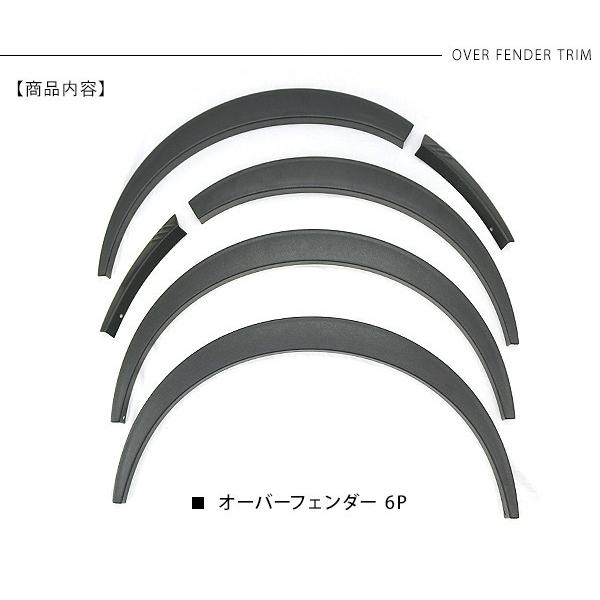 NV350 キャラバン E26 前期/後期 オーバーフェンダー 10mmワイド ABS素材 DX/プレミアムGX エアロ カスタム 外装パーツ｜beam-carparts｜05