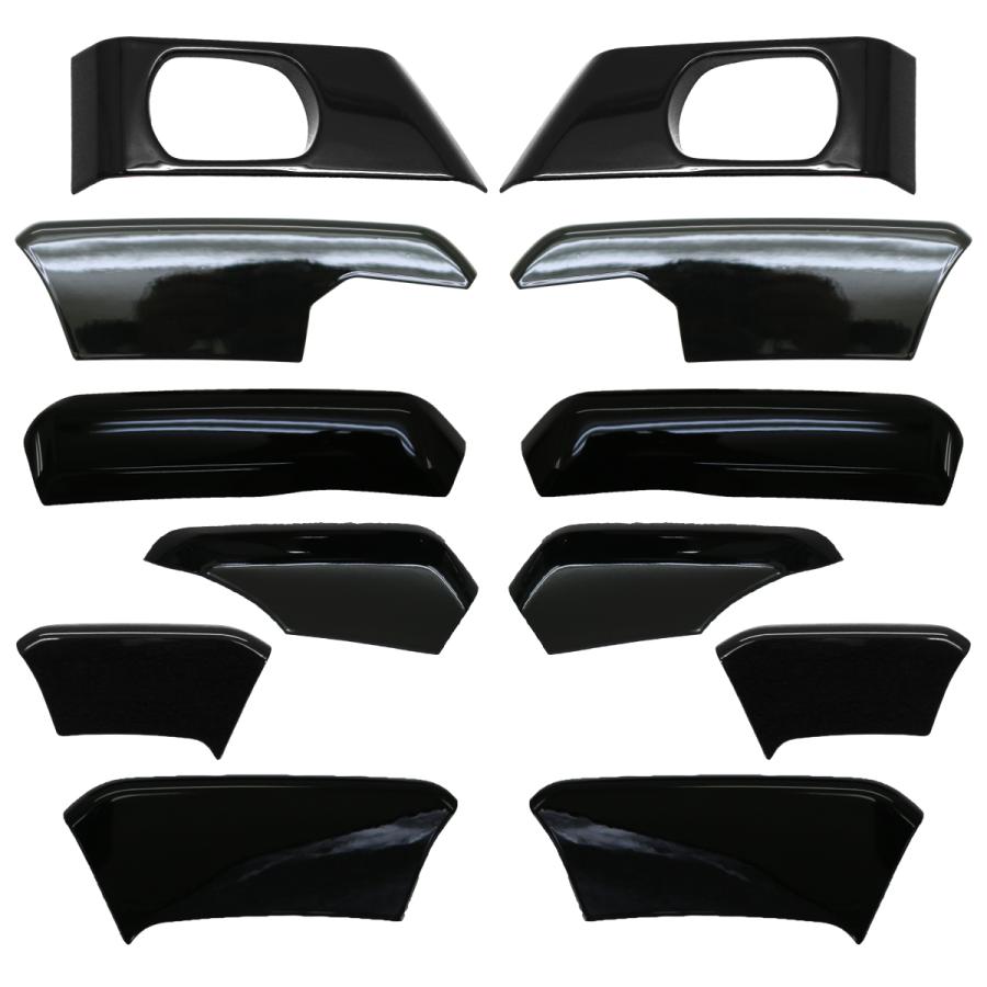 フォグランプガーニッシュ カバーNV350 キャラバン E26 後期