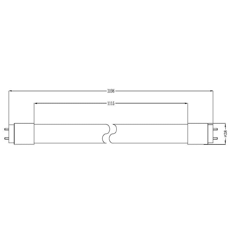 30本セット LED蛍光灯 40W 直管 昼白色 片側給電 OKI-T8/40-9.5W-NI--30 ビームテック | Beamtec | 01