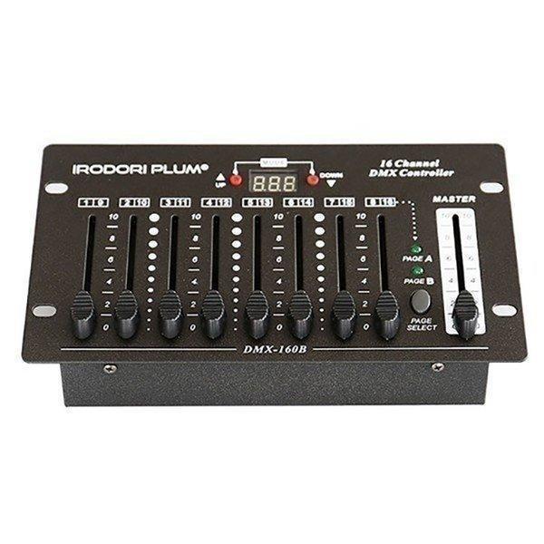 DMX 調光卓 16チャンネル DMXスタートアドレス自由に設定できます IRODORI PLUM BTCON-16 | Beamtec