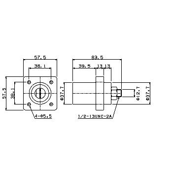 CaｍLok オス パネル取付レセプタクル E-1016 E1016 シリーズ カムロック 赤 黒 青 白 緑 | Beamtec | 01