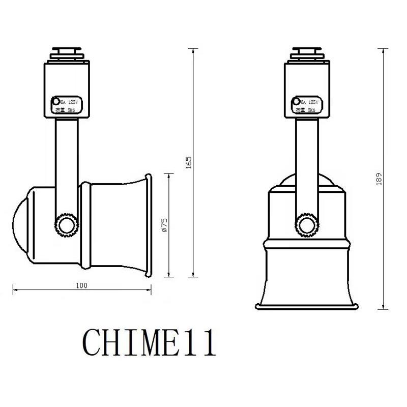 ダクトレール スポットライト 照明 ライト レールライト E11 黒 白 CHIME11 ビームテック | Beamtec | 05