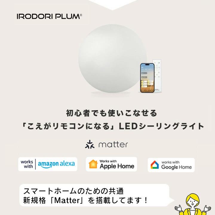 スマート LEDシーリングライト 6畳 12畳 調光調色 天井照明 スマートホーム リモコン操作 スマホ対応 音声制御 電球色_8