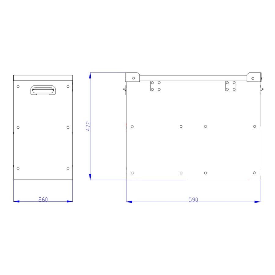 LED Par64 用ダンプラケース DP005II | Beamtec | 02